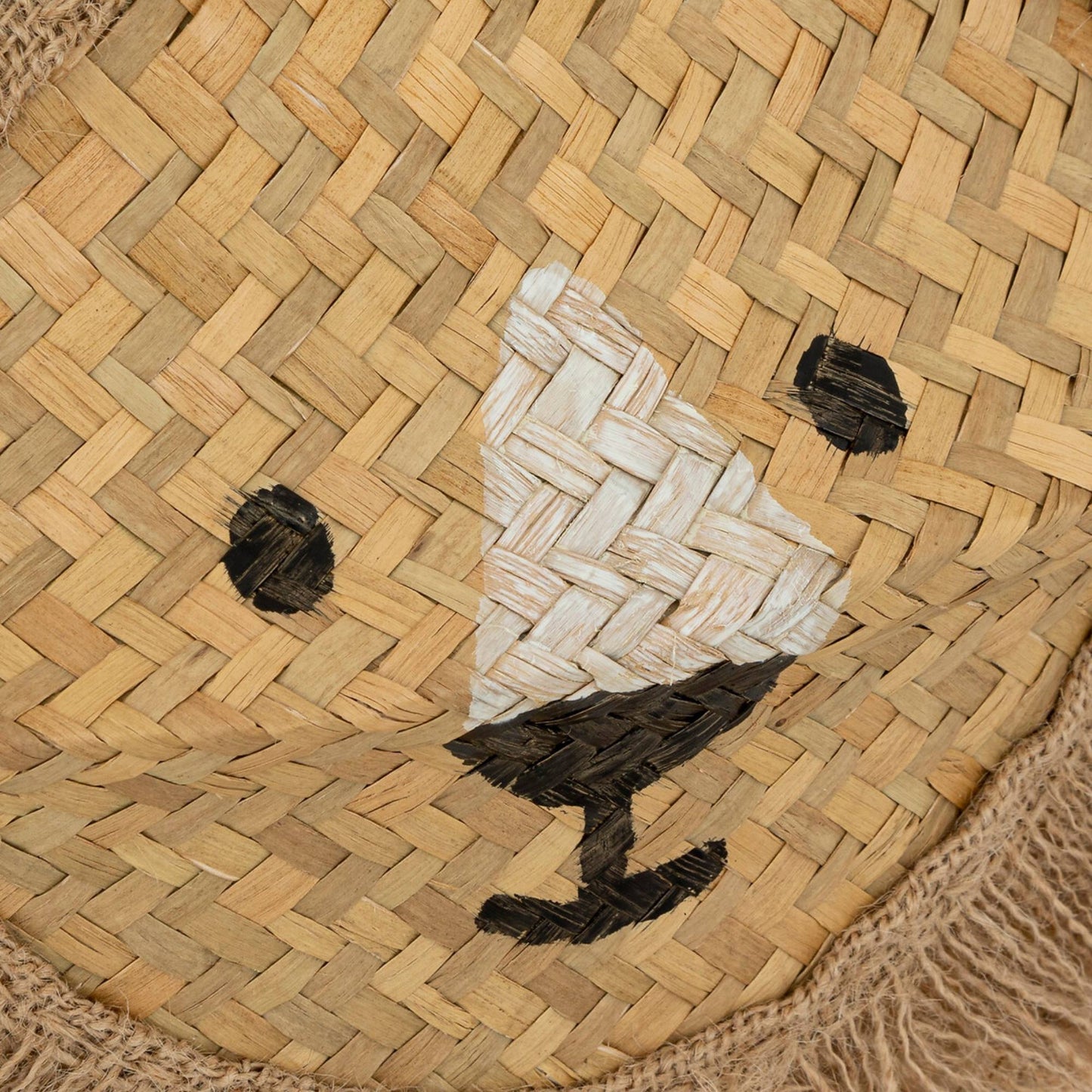 Cesta Infantil lion De Caña