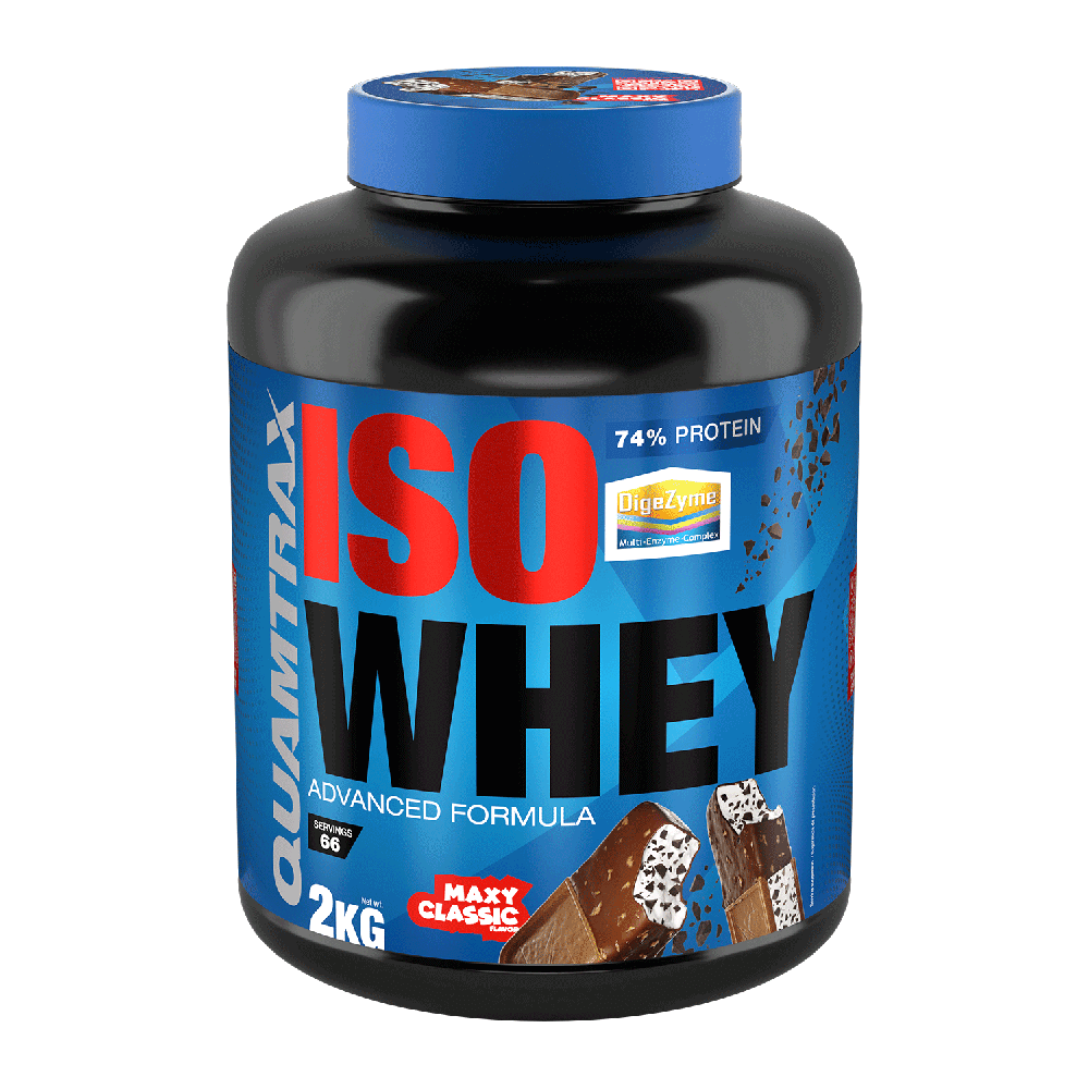 Isowhey - 2kg - Chocolate Blanco - Proteína De Aislado De Suero Isolate - Quamtrax_0