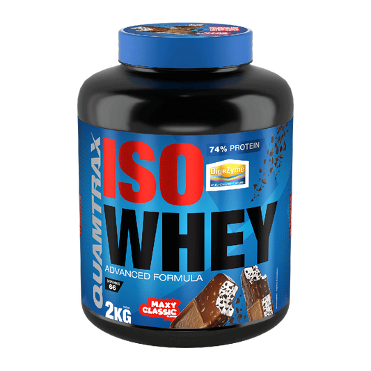 Isowhey - 2kg - Cookies & Cream - Proteína De Aislado De Suero Isolate - Quamtrax_0