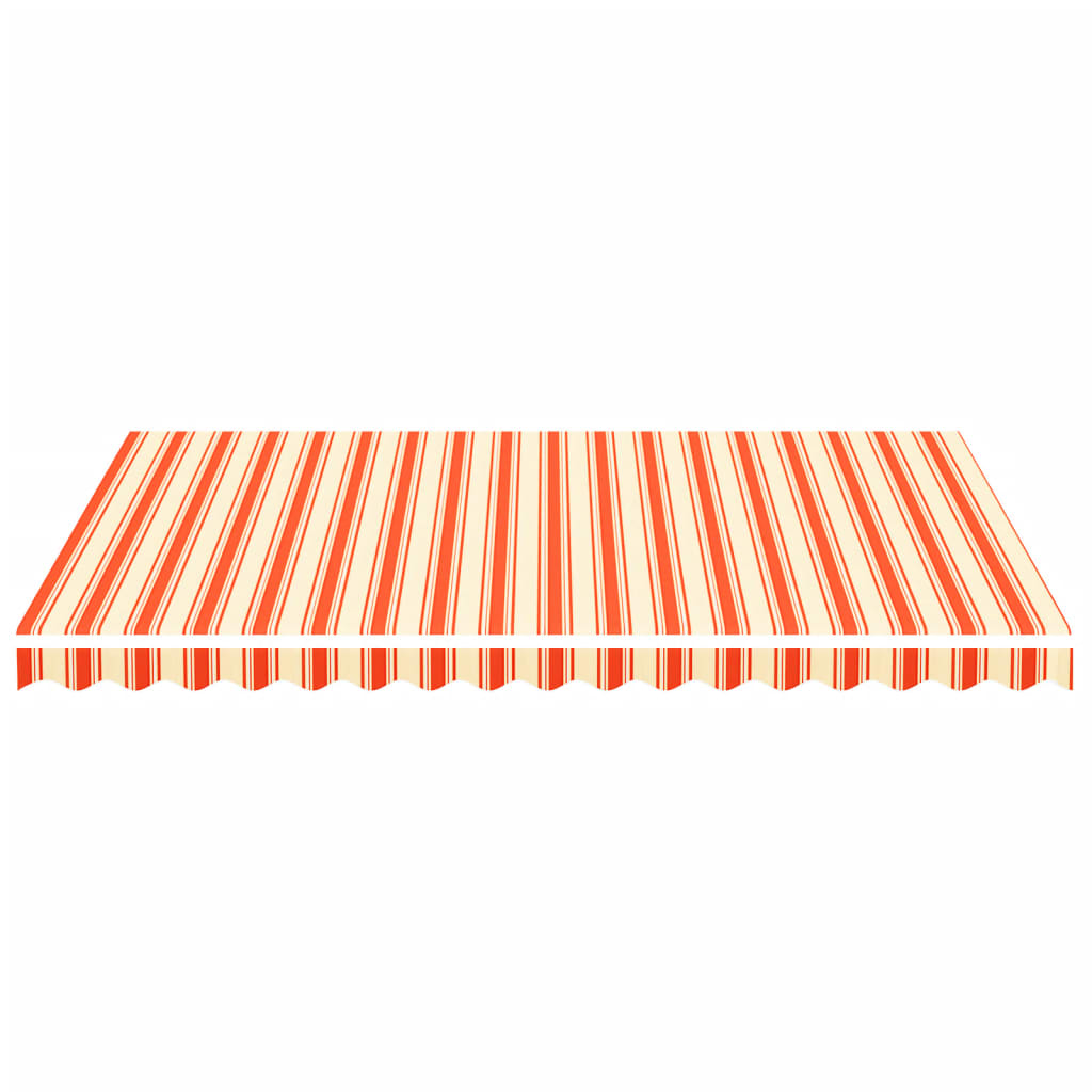 Tela De Repuesto Para Toldo Amarillo Y Naranja 4x3 M Poliéster_2