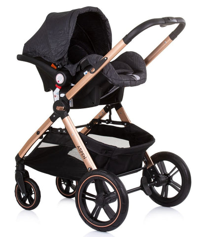 Carrito De Bebé Trío Convertible Aspen Hasta 22 Kg Ebony_4