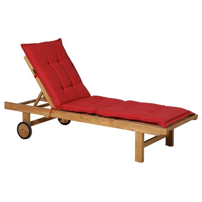 Madison Cojín Para Tumbona Panama Rojo Ladrillo 200x60 Cm_1