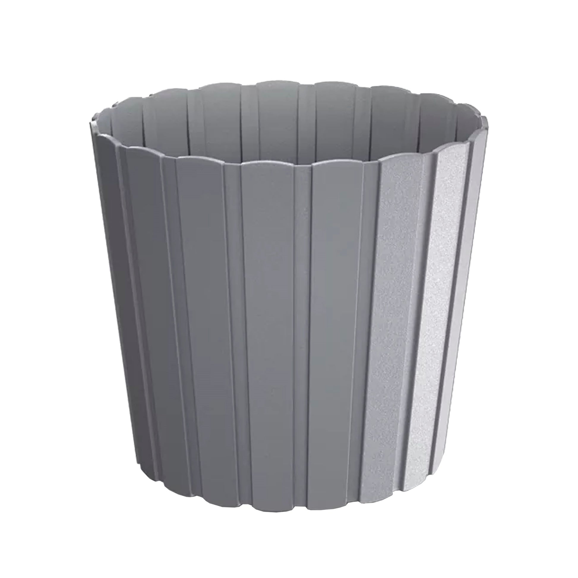 Maceta Boardee Basic 2,2l., Dimensiones (mm) 165x165x150, Color Gris Piedra_0