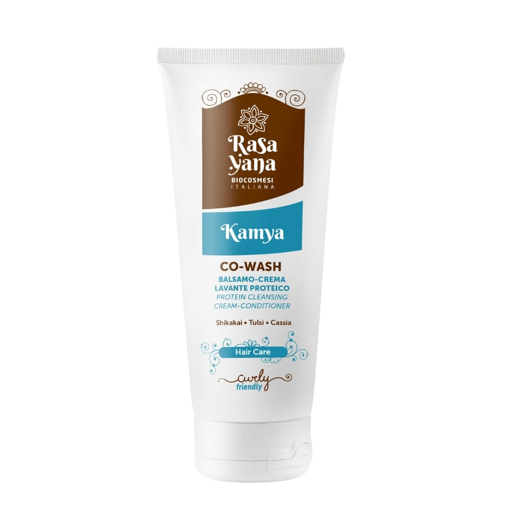 Balsamo Crema Lavante Proteico Rasayana Biocosmesi Cabello Kamya Cowash 200ml_0