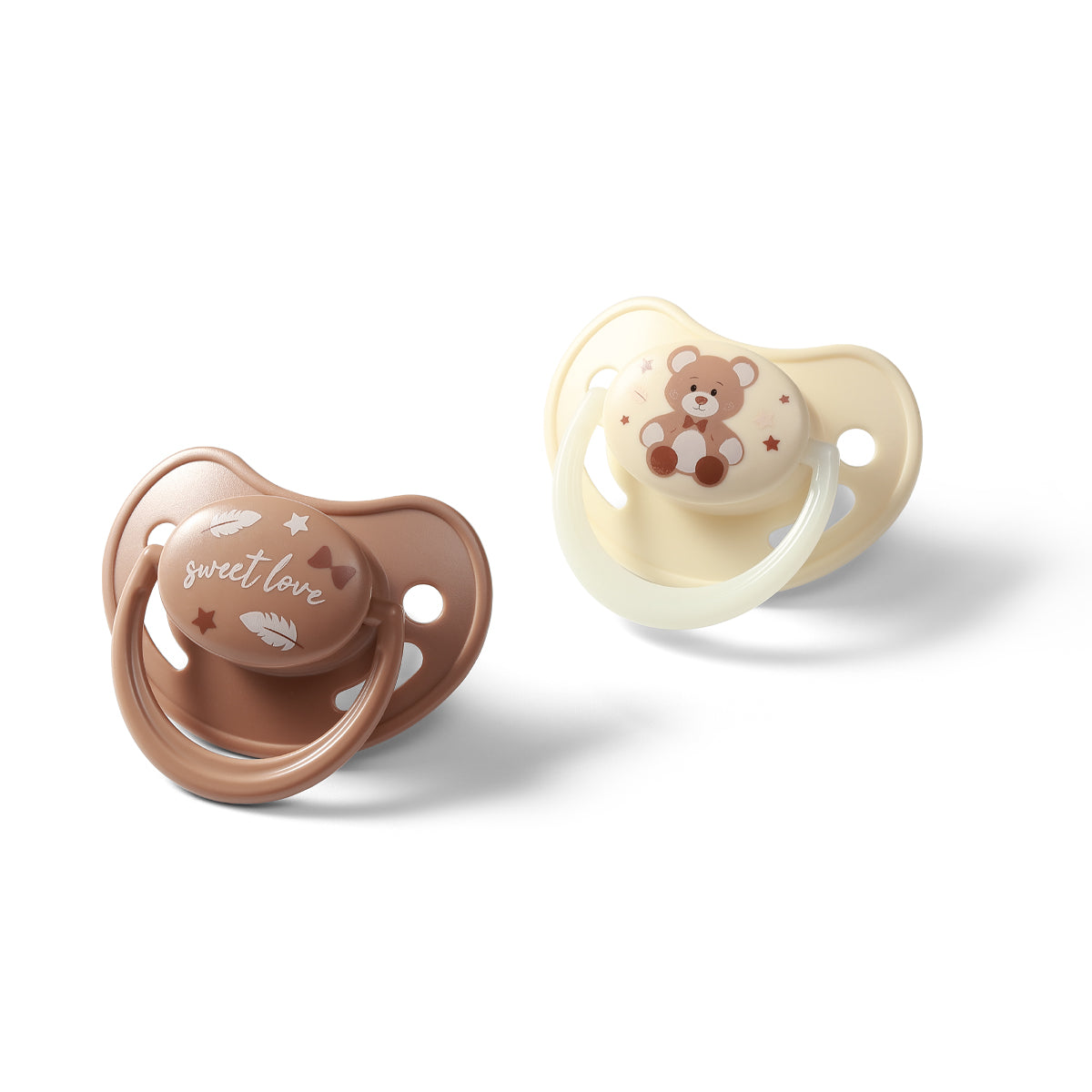 Babyono Chupetes Tetina Anatómica De Silicona 0-6 Meses_0