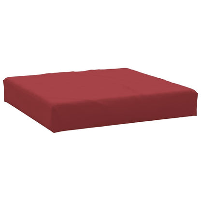 Vidaxl Cojines Para Palets 2 Unidades Tela Oxford Rojo_4