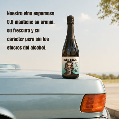 Vino Frizzante Sin Alcohol 0,0% Airén | Pack 3 Botellas X 750 Ml | Vino Espumoso Desalcoholizado | Ligero Y Refrescante_4