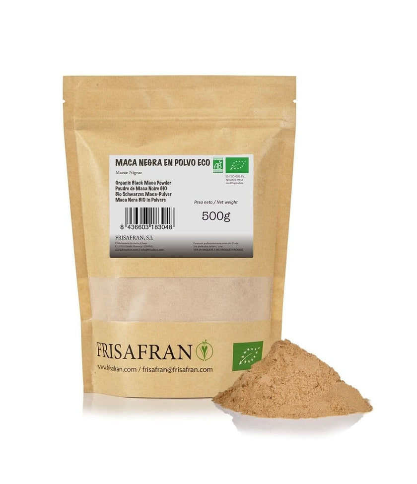 Maca Negra En Polvo Ecológica | Calidad | Frisafran 500 G_1