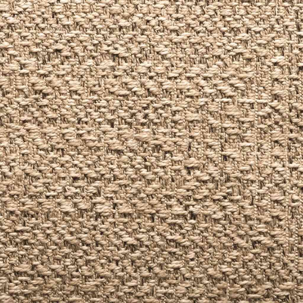 Vidaxl Alfombra Zizur Apariencia Yute Interior Exterior Beige 80x150cm_3
