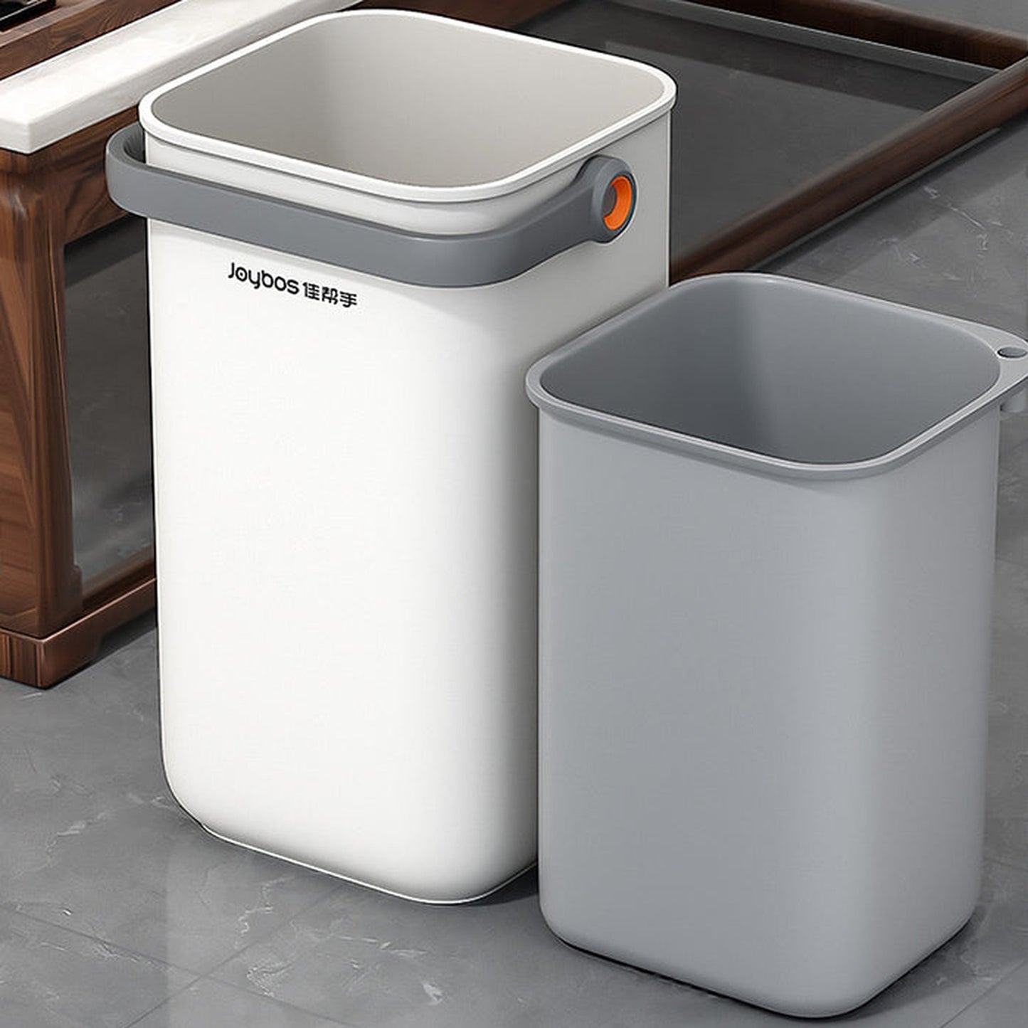 Joybos - Bote De Basura Con Separación En Seco Y Húmedo Para Cocina