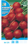Semillas Rabanito Rojo Redondo 10g