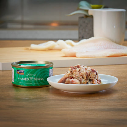 Fish4cats Filete Para Gato – Caballa Con Calamar 70 G (pack De 10)