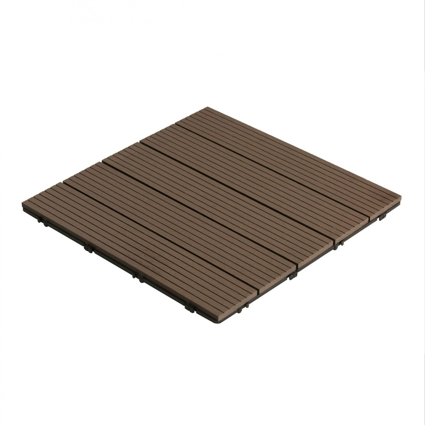 Pack 11 Baldosas de composite Durafloor 30×30 Dioco Chocolate 1m2