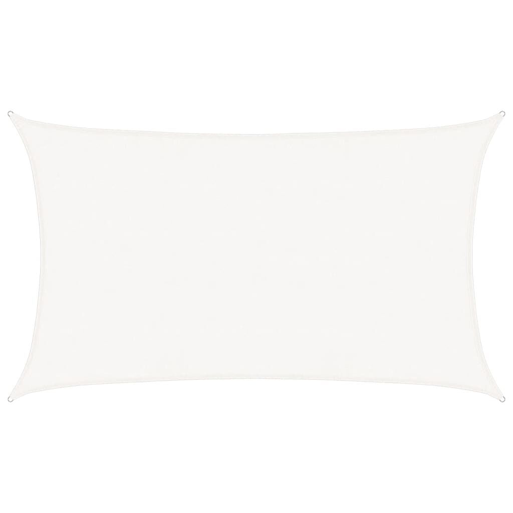 Vidaxl Toldo De Vela Blanco Hdpe 160 G/m² 5x8 M_0