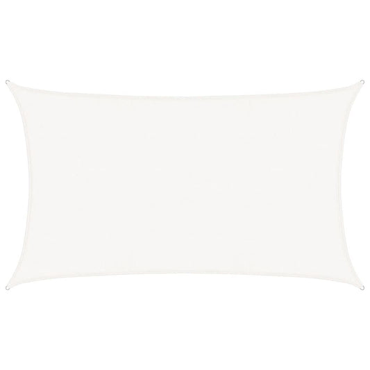 Vidaxl Toldo De Vela Blanco Hdpe 160 G/m² 5x8 M_0