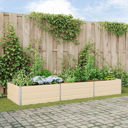 Jardinera Marfil 290 X 100 X 45 Cm Acero Galvanizado_1