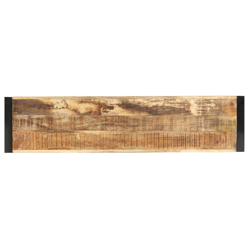Mesa Consola De Madera Maciza De Mango 150x35x76 Cm_1