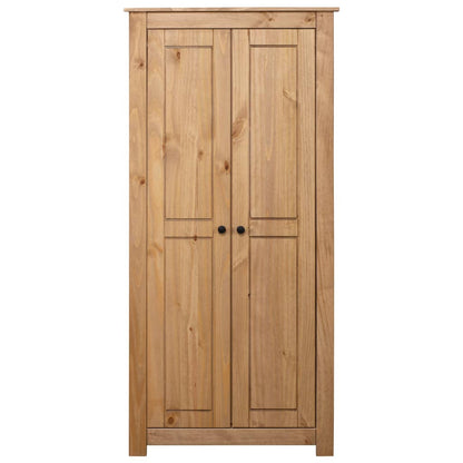 Armario Madera Maciza Pino Panamá Range 80x50x171,5 Cm_1