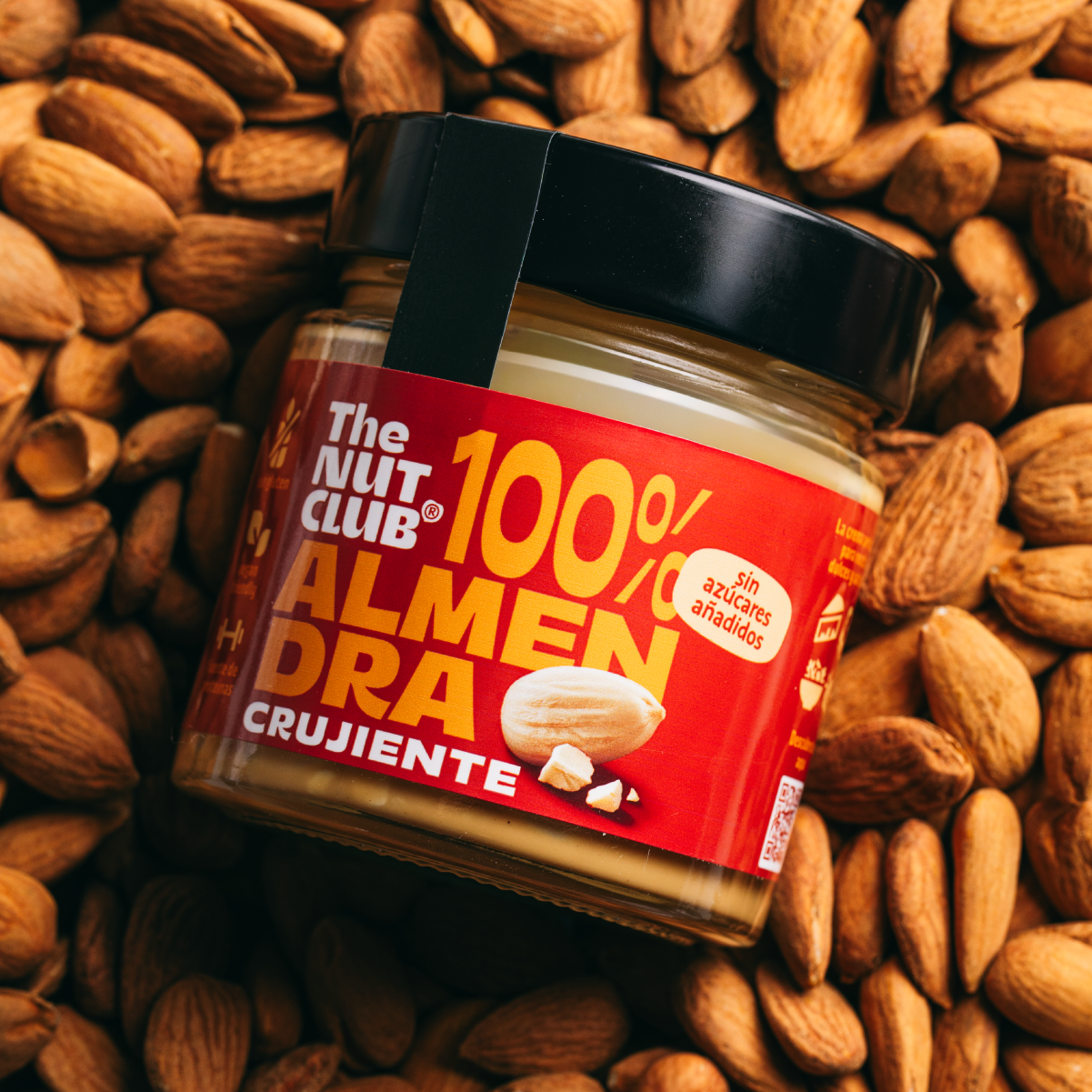 Crema 100% almendra crujiente The Nut Club 180g_2