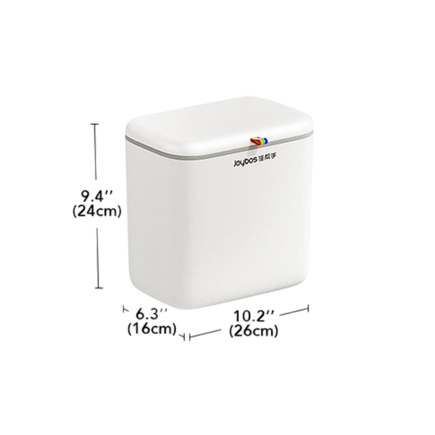 Joybos Papelera Colgante Para Cocina Con Tapa 10l_1