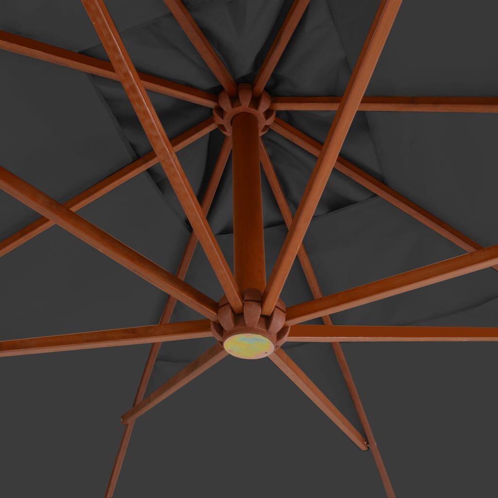 Vidaxl Sombrilla Jardín Voladiza Palo De Madera Antracita 400x300 Cm_3