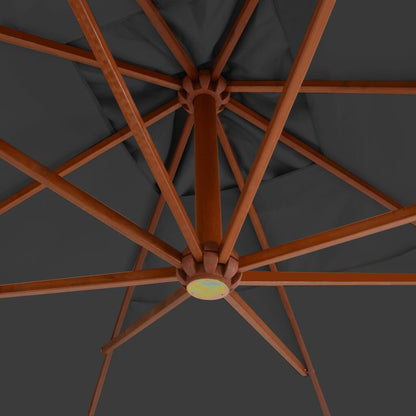 Vidaxl Sombrilla Jardín Voladiza Palo De Madera Antracita 400x300 Cm_3