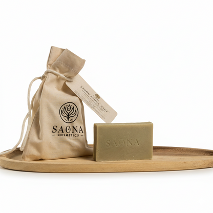 Jabón natural nutritivo Saona Mint 100 g_2