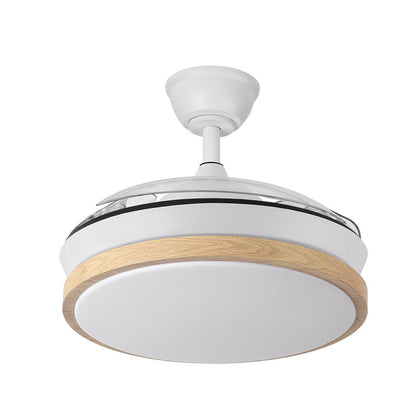 Ventilador Dc Evros Blanc/hay 72w 6120lm 91d 3aspas Desplegables 3000-4000-6000k Remoto, Temporizador, Memoria_1