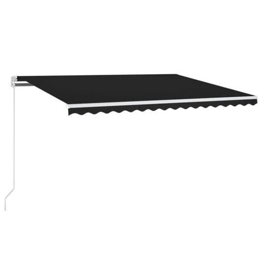 Toldo Retráctil Manual Gris Antracita 400x350 Cm_0