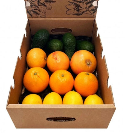 Mix Variado: Naranjas, Aguacates Hass, Pomelos Rojos Y Limones Verna Tropitop 4kg_1