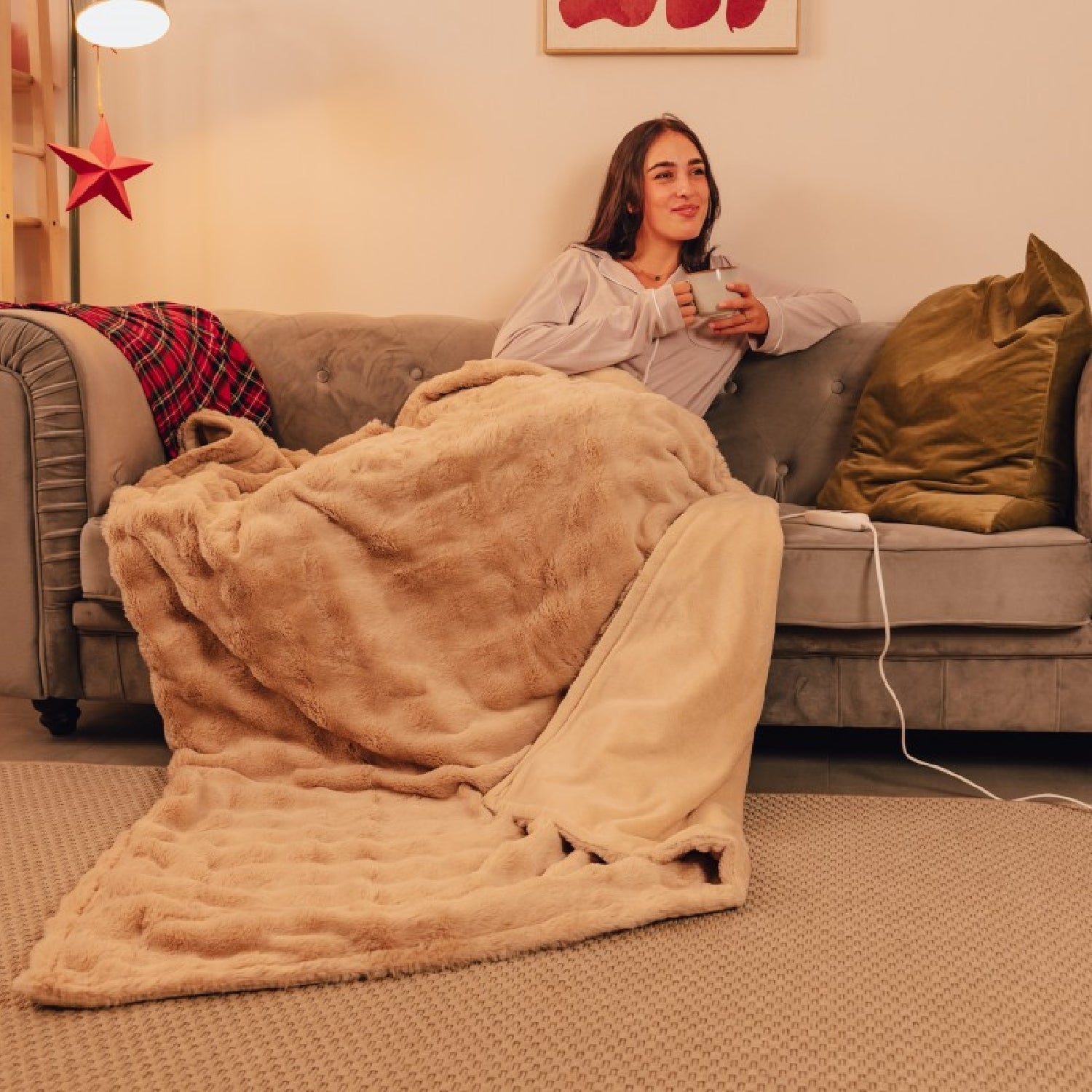 Cecotec Manta Eléctrica Heatconfort Thermalblanket Coral (200 X 180)_1