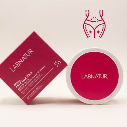 Gel-Crema Anticelulítico Efecto Calor Labnatur 300 ml | Firmeza, Tonificación y Piel de Naranja | Vegano_1