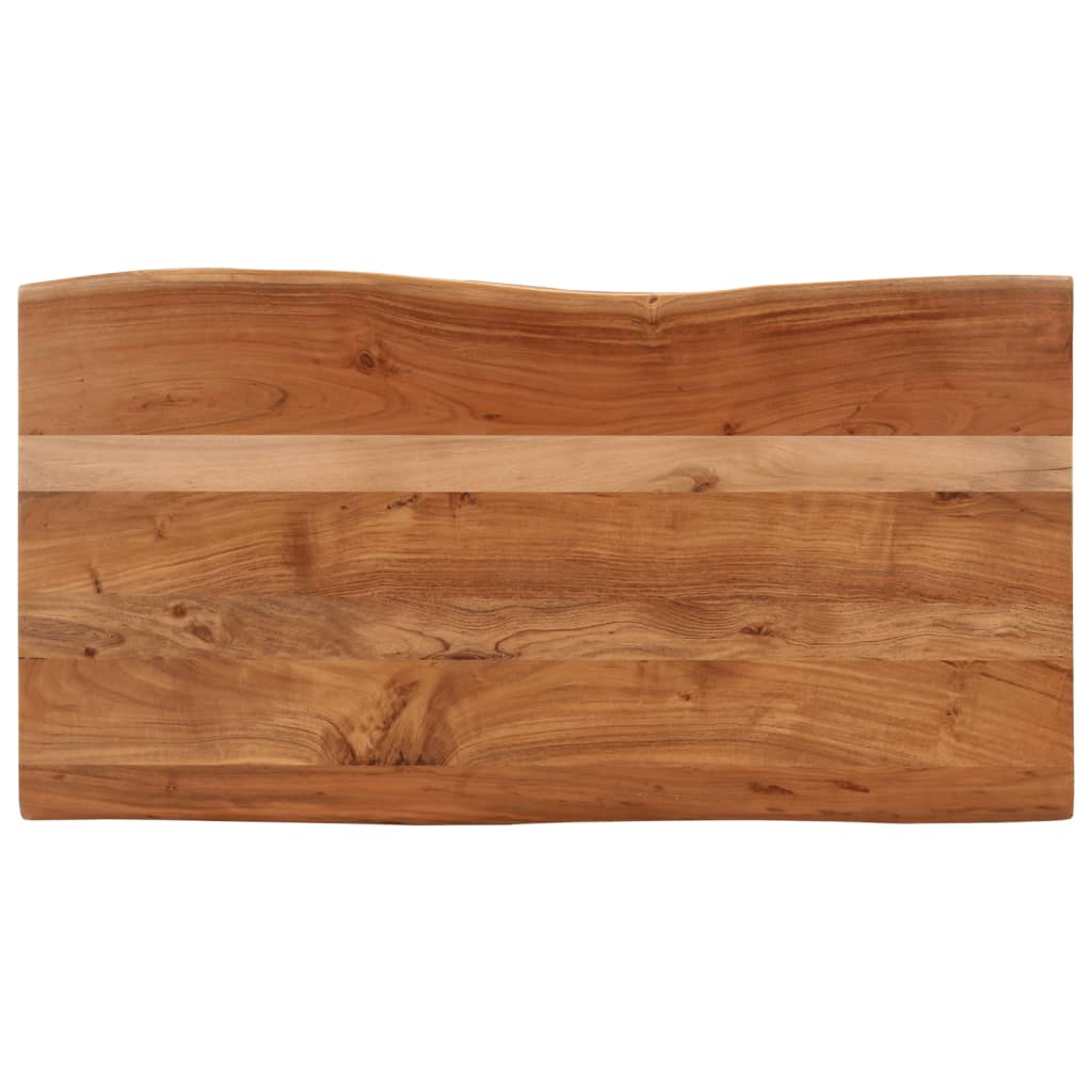 Mesa De Centro Madera Maciza Acacia 110x55x40 Cm_2