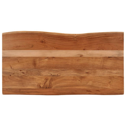 Mesa De Centro Madera Maciza Acacia 110x55x40 Cm_2
