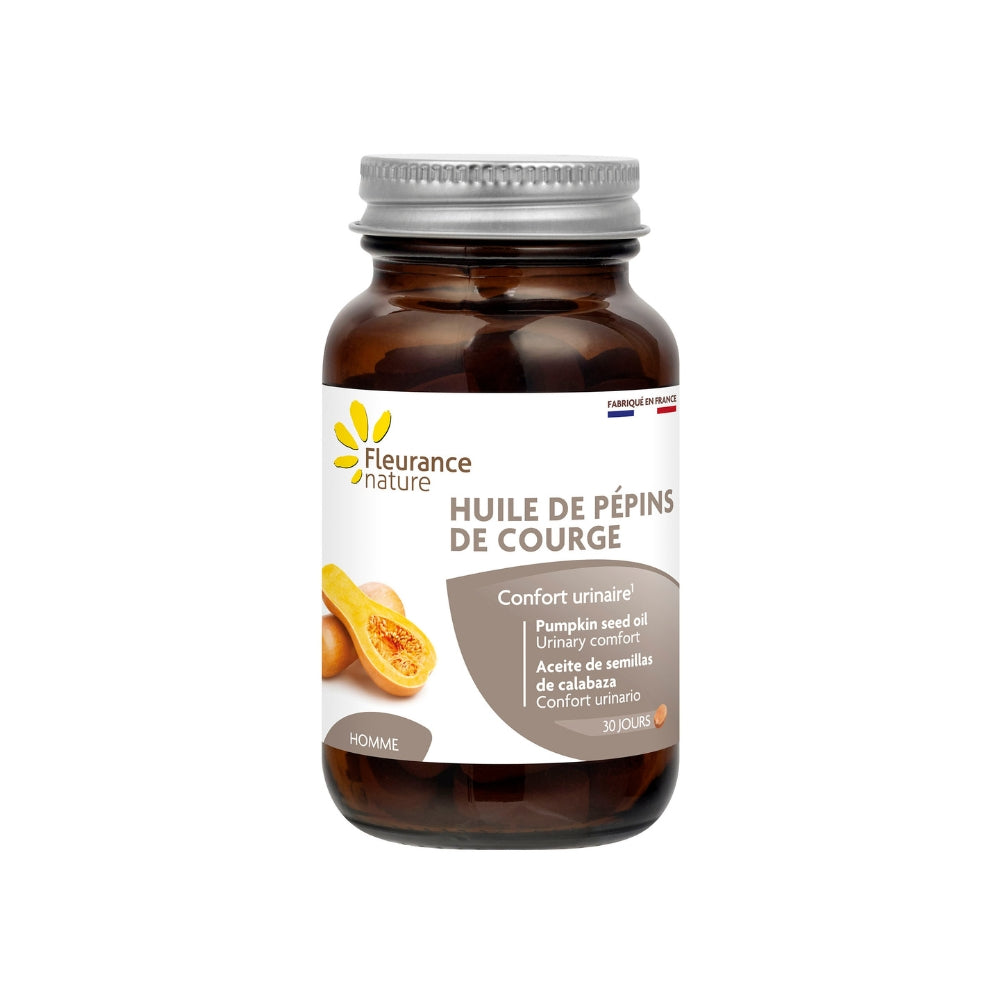 Aceite De Semillas De Calabaza Fleurance Nature 60 Cápsulas_0