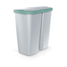 Papelera Con 2 Tapas Independientes De 45l Keden