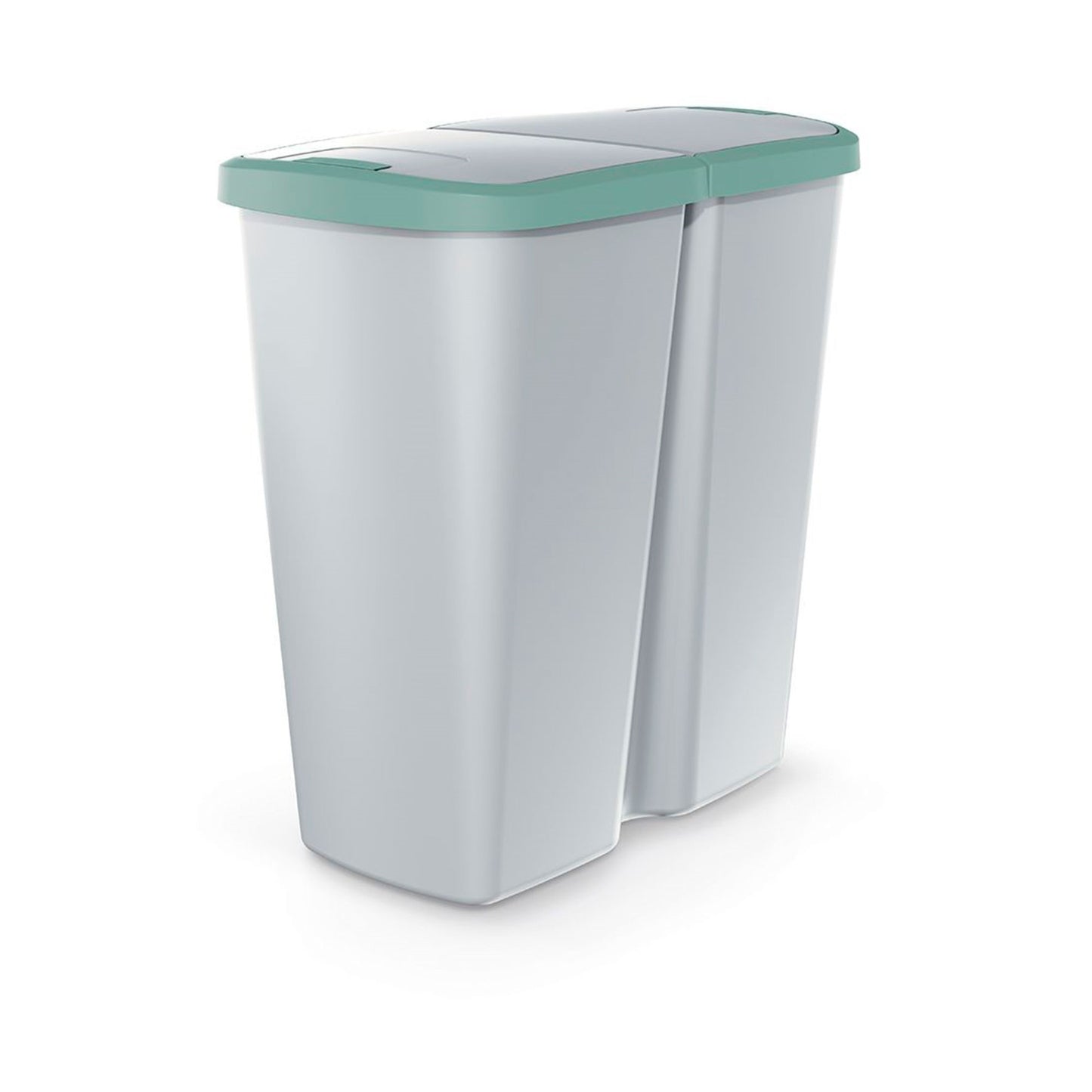 Papelera Con 2 Tapas Independientes De 45l Keden