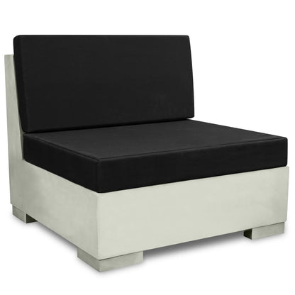 Vidaxl Set De Muebles De Jardín 6 Piezas Y Cojines Hormigón Gris_5