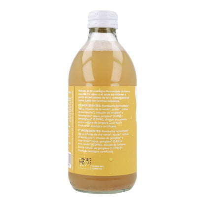 Pack 6x Kombucha ECO Jengibre y lemongrass Planeta Huerto 330 ml