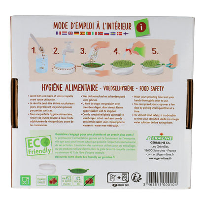 Bol para germinar con rejilla de plástico GermLine