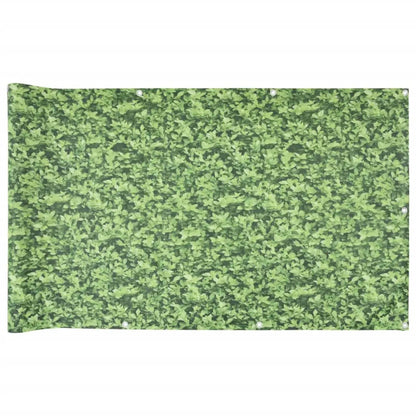 Pantalla De Privacidad De Balcón Pvc Plantas Verde 800x120 Cm / Vetonek_0