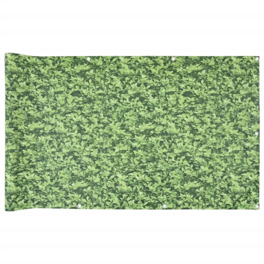 Pantalla De Privacidad De Balcón Pvc Plantas Verde 800x120 Cm / Vetonek_0
