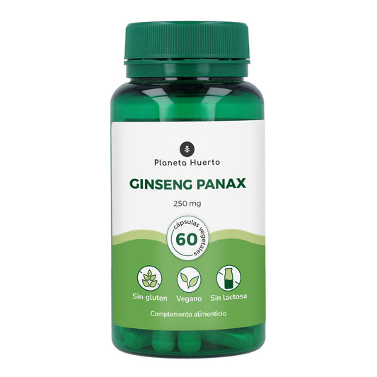 Ginseng Panax Planeta Huerto 60 cápsulas