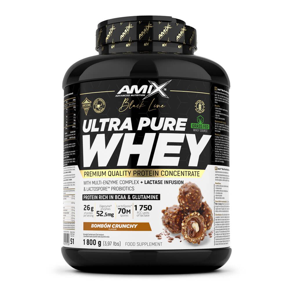 Ultra Pure Whey - 1,8kg - Bombón Rocher - Proteina De Suero Whey - Amix Nutrition_0