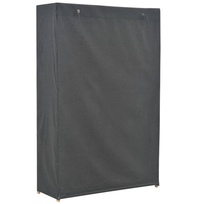 Armario De Tela Gris 110x40x170 Cm_2
