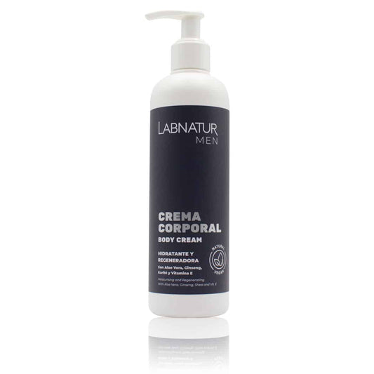 Crema Corporal Hombre Labnatur 300 ml | Hidratante | Cuidado Corporal Masculino | Uso Diario_0