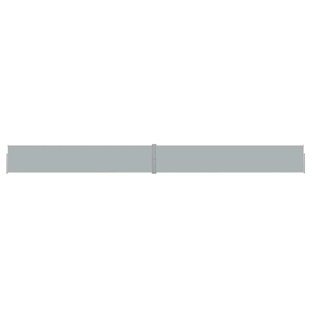 Vidaxl Toldo Lateral Retráctil Para Patio Gris Antracita 140x1200 Cm_0