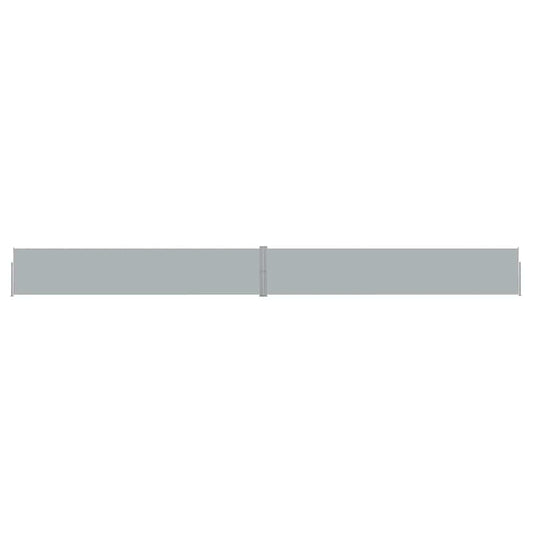 Vidaxl Toldo Lateral Retráctil Para Patio Gris Antracita 140x1200 Cm_0