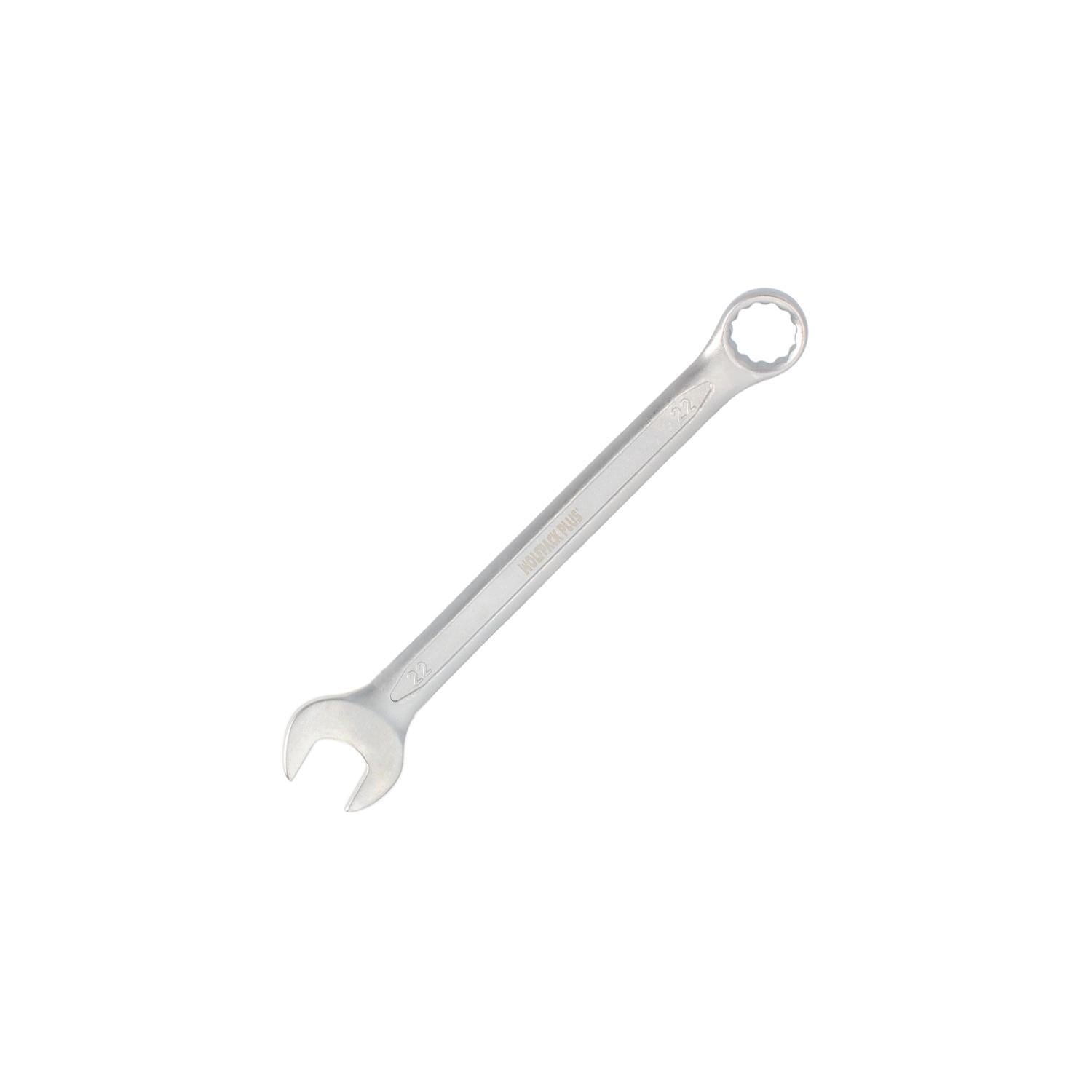 Llave Combinada Plus 22x22 Acero Cromo Vanadio Din 3113. Llave Doble Boca, Llave Fija, Llave Estrella_0