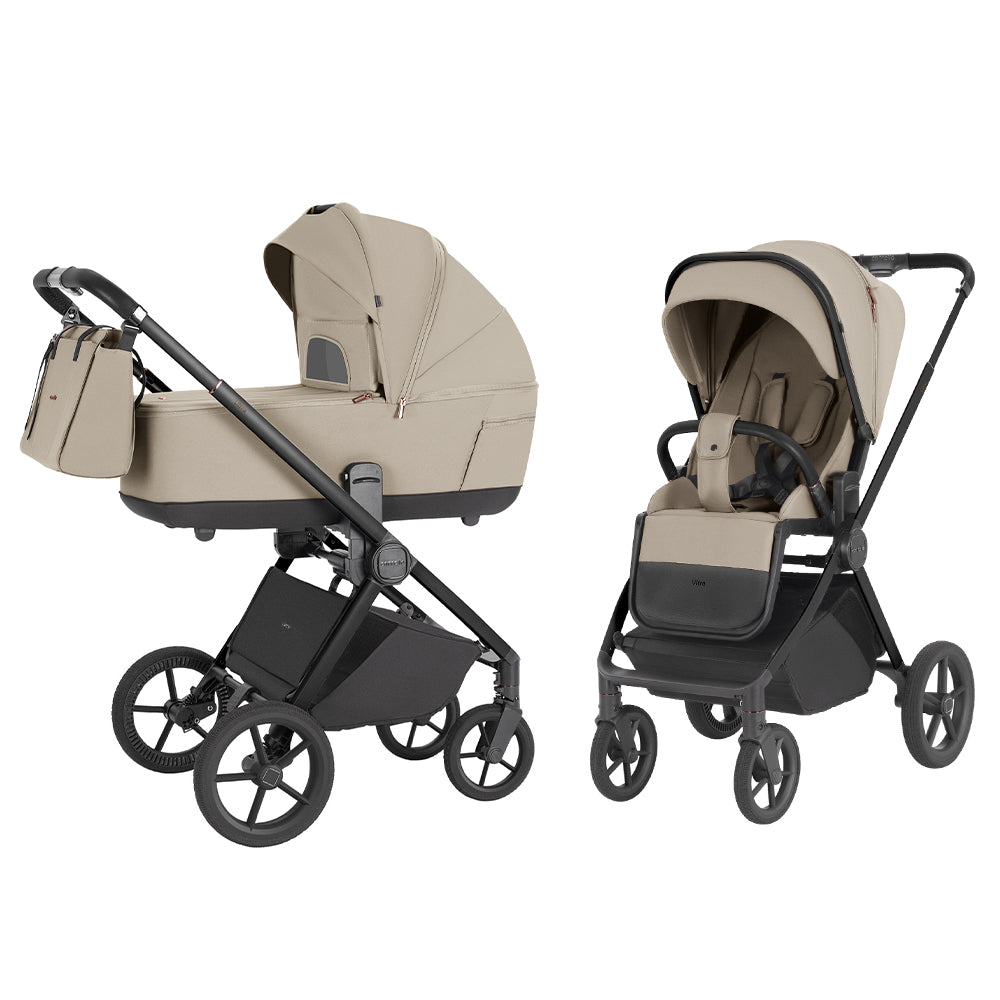 Carrello Carrito De Bebé Ultra Dúo 2 En 1 Maple Beige_0